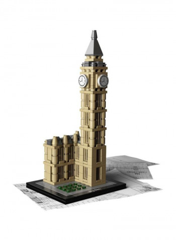 346-Piece Architecture Big Ben Set 21013