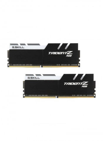 2-Piece TridentZ RGB DDR4 RAM Set 16GB Black/Green/Blue