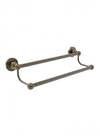 Bolero Collection Double Towel Bar Silver 30inch