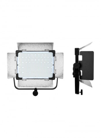 LED Colour Temperature Photography Lamp 41.6x8x41centimeter Black