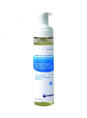 Pack Of 12 Foaming Body Wash Shampoo And Incontinence Cleanser 8ounce