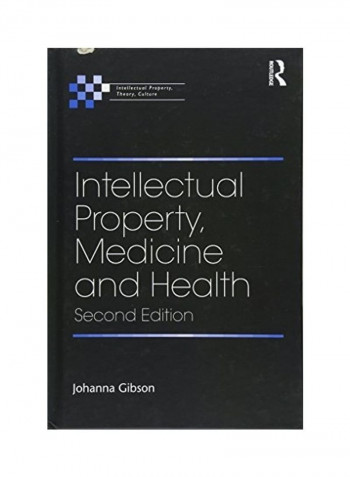 Intellectual Property, Medicine And Health Hardcover English by Johanna Gibson