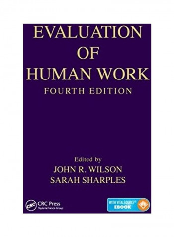 Evaluation Of Human Work Hardcover English by John R. Wilson