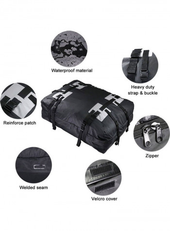 Waterproof Roof Top Carrier Cargo Luggage Travel Bag