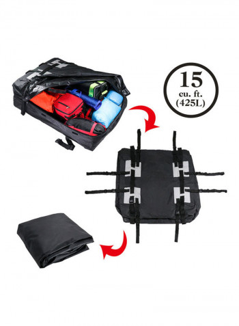 Waterproof Roof Top Carrier Cargo Luggage Travel Bag