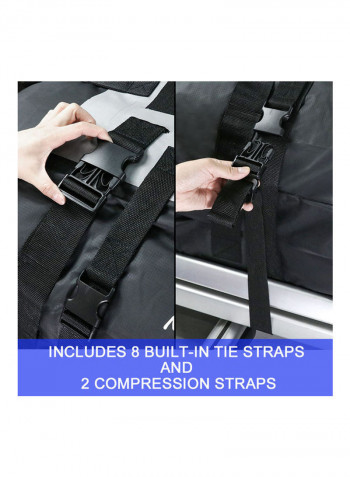Waterproof Roof Top Carrier Cargo Luggage Travel Bag