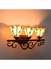 Retro Creative Wall Lamp Yellow 65x29x20centimeter