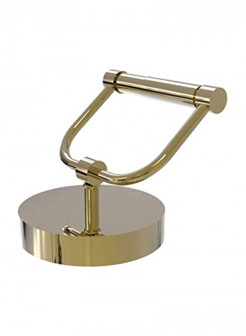 Brass Toilet Paper Holder Gold