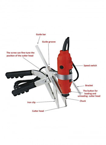 Slotting Machine Black/Red/Silver