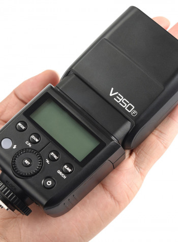 V350F Compact Size 2.4G Wireless Speedlite Master 2000mAh Black