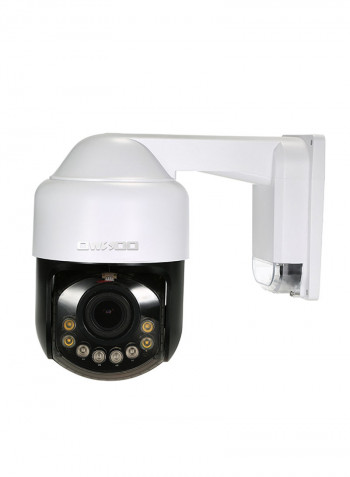 1080P Two Way Audio Ptz  And Night Vision  Security Camera White/Black