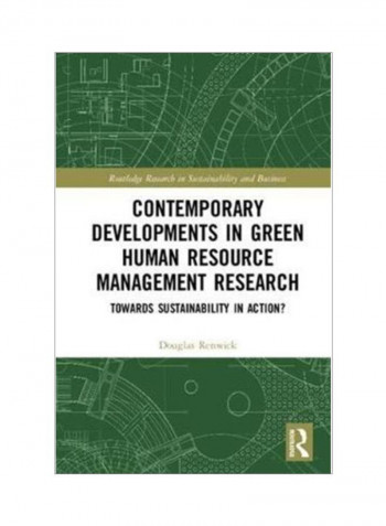 Contemporary Developments In Green Human Resource Management Research Hardcover