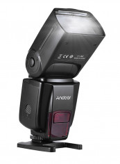 Wireless Universal On-Camera Slave Speedlite Flash Light Black