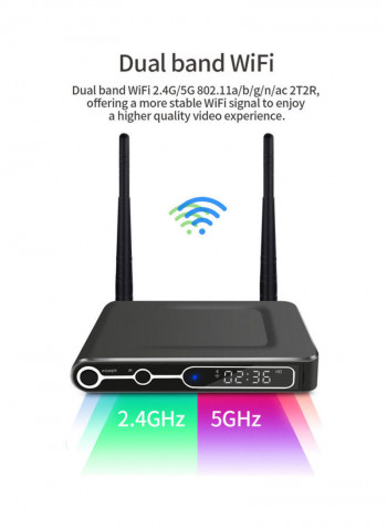 Smart Android 9.0 TV Box S922X-32EU Black
