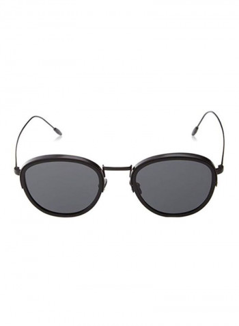 Men's Full Rim Round Sunglasses - Lens Size: 50 mm