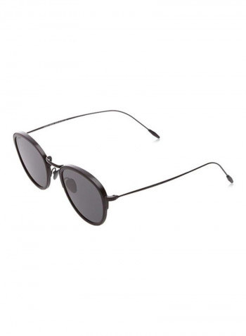 Men's Full Rim Round Sunglasses - Lens Size: 50 mm