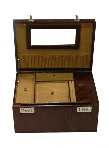 Genuine Leather Designer Jewellery Box