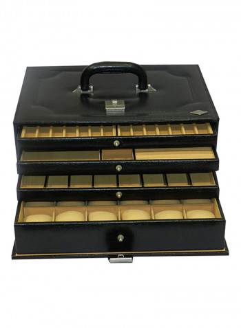 Leather Designer Jewellery Box