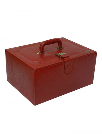 Leather Designer Jewellery Box