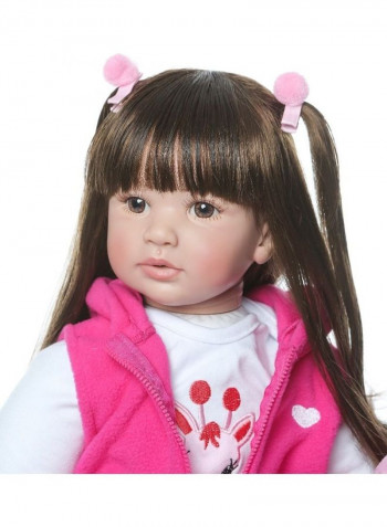 Boneca Reborn Soft Doll 60cm