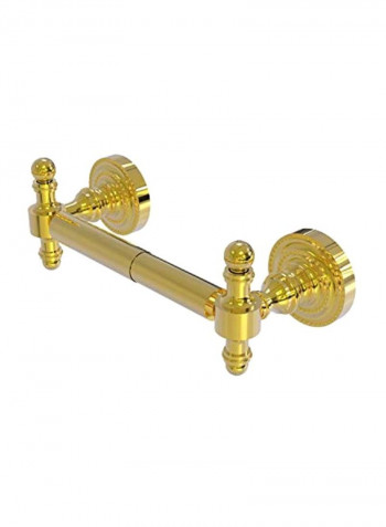 Retro Dot Collection Tissue Toilet Paper Holder Gold