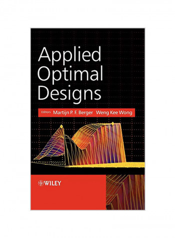 Applied Optimal Designs Hardcover