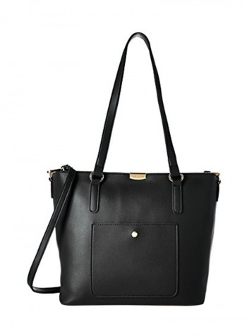 Polyester Blend Handbag LWHB02091BLACK Black