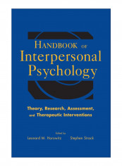 Handbook Of Interpersonal Psychology Hardcover