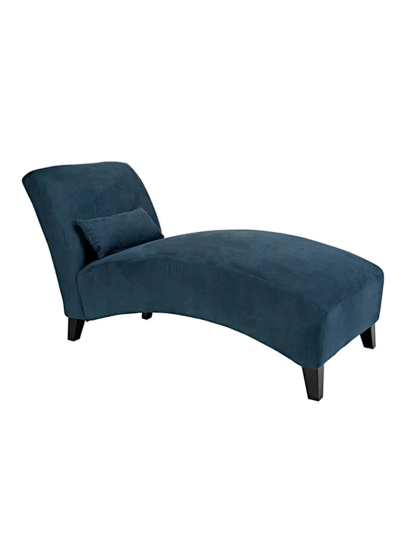 Chaise Lounge Chair Dark Blue 80x160x70centimeter