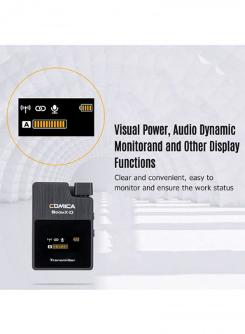 BoomX-D UC1 Wireless Microphone System 8128 Black