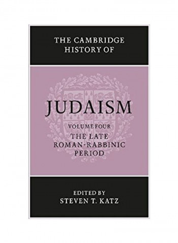 The Cambridge History Of Judaism Hardcover