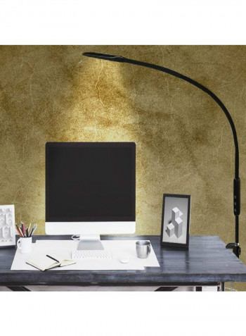 Long Arm Table Lamp Black
