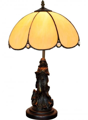 Mediterranean Twilight Retro Table Lamp Yellow/Brown