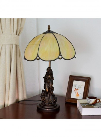 Mediterranean Twilight Retro Table Lamp Yellow/Brown