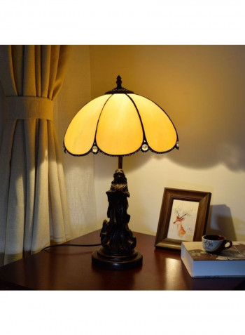 Mediterranean Twilight Retro Table Lamp Yellow/Brown