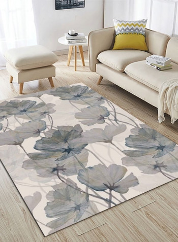 Home Rug Simple Modern Style Floral Non-Slip Living Room Bedroom Floor Carpet multicolour 120*160(W*L)cmcm