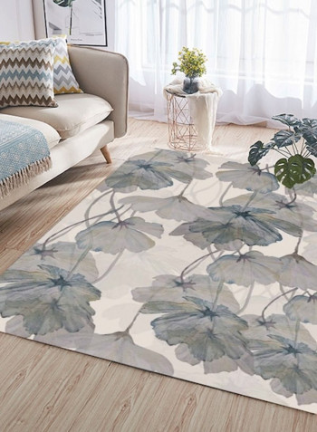 Home Rug Simple Modern Style Floral Non-Slip Living Room Bedroom Floor Carpet multicolour 120*160(W*L)cmcm