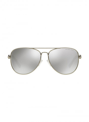 Women's Fiji Pilot Frame Sunglasses - Lens Size: 58 mm