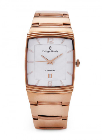Water Resistant Stainless Steel Analog Wrist Watch