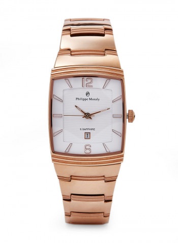 Water Resistant Stainless Steel Analog Wrist Watch