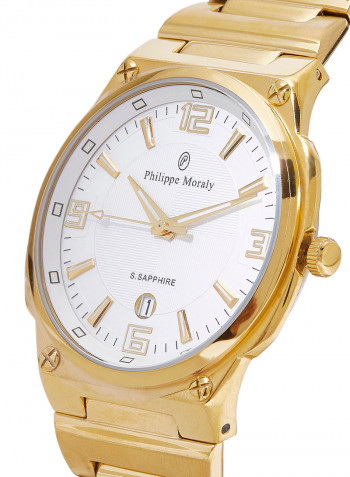 Water Resistant Stainless Steel Analog Wrist Watch