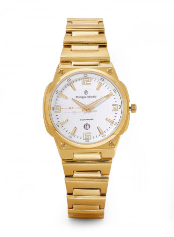 Water Resistant Stainless Steel Analog Wrist Watch