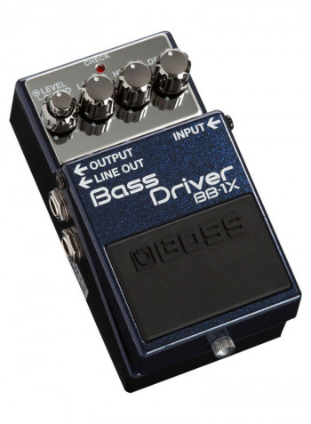 Bass Driver Pedal BB-1X Black/Blue/Silver