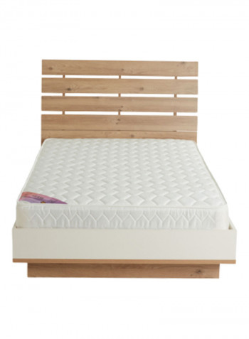 Moonlight Twin Bed With Raised Headboard Multicolour 120 x 200centimeter