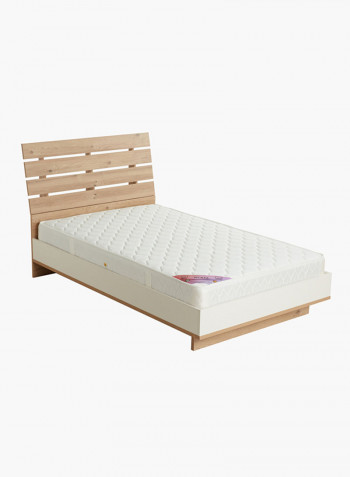 Moonlight Twin Bed With Raised Headboard Multicolour 120 x 200centimeter