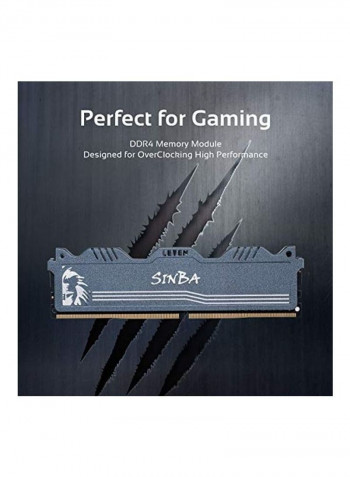 2-Piece Gaming RAM Desktop Memory Module 32GB Grey
