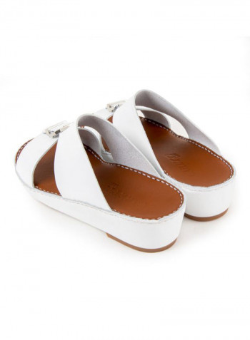 Florida Arabic Sandals White