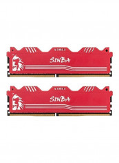 2-Piece Gaming RAM Desktop Memory Module 32GB Red