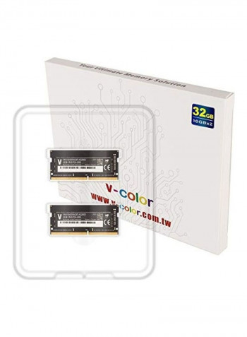 2-Piece Memory Module RAM Upgrade 32GB Multicolour