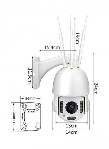 4G Ball Machines 18X Camera Humanoid Detection & Auto Tracking Camera